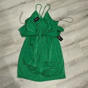 Express Green mini dress
